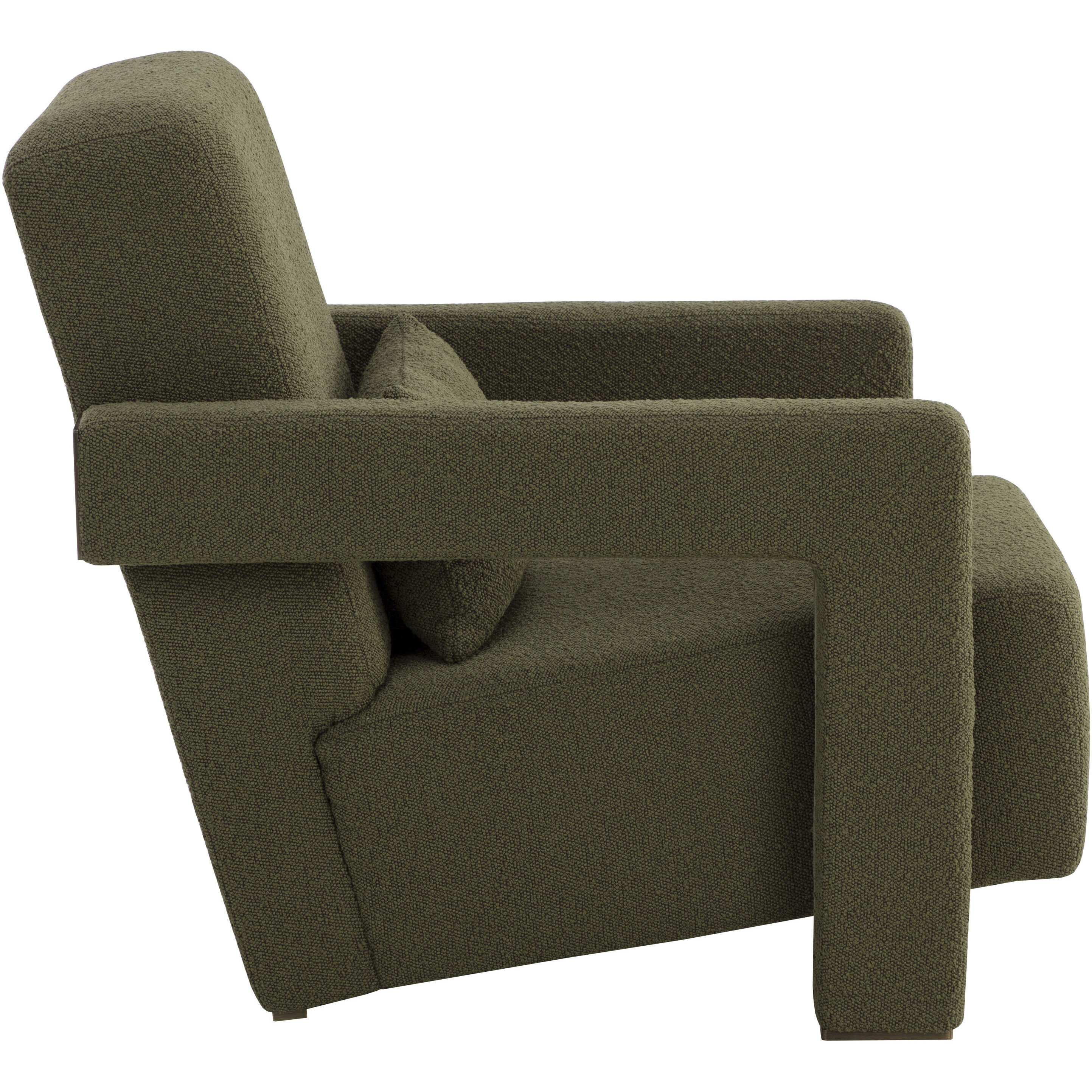 Forester Copenhagen Olive Lounge Chair